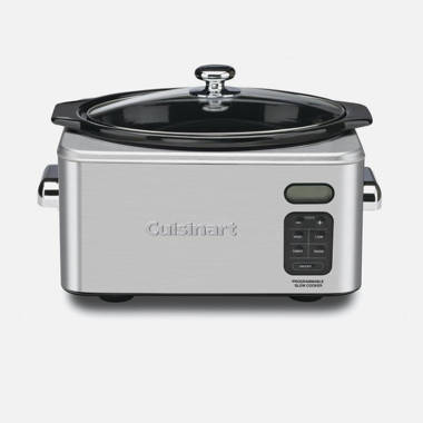 Cuisinart 6.5 Qt. Programmable Slow Cooker Reviews Wayfair